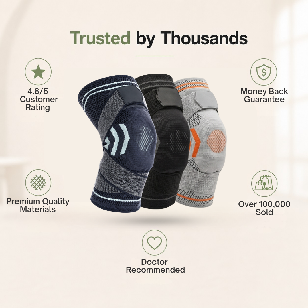 FLEXO Knee Support Sleeve - Support Your Knees And Stay Active