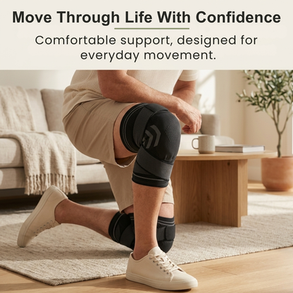FLEXO Knee Support Sleeve - Support Your Knees And Stay Active