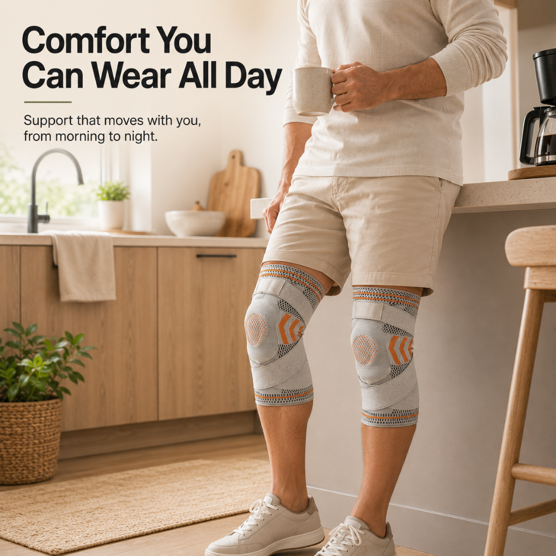 FLEXO Knee Support Sleeve - Support Your Knees And Stay Active