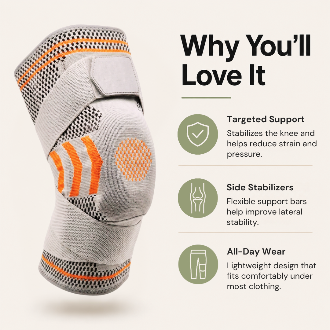 FLEXO Knee Support Sleeve - Support Your Knees And Stay Active