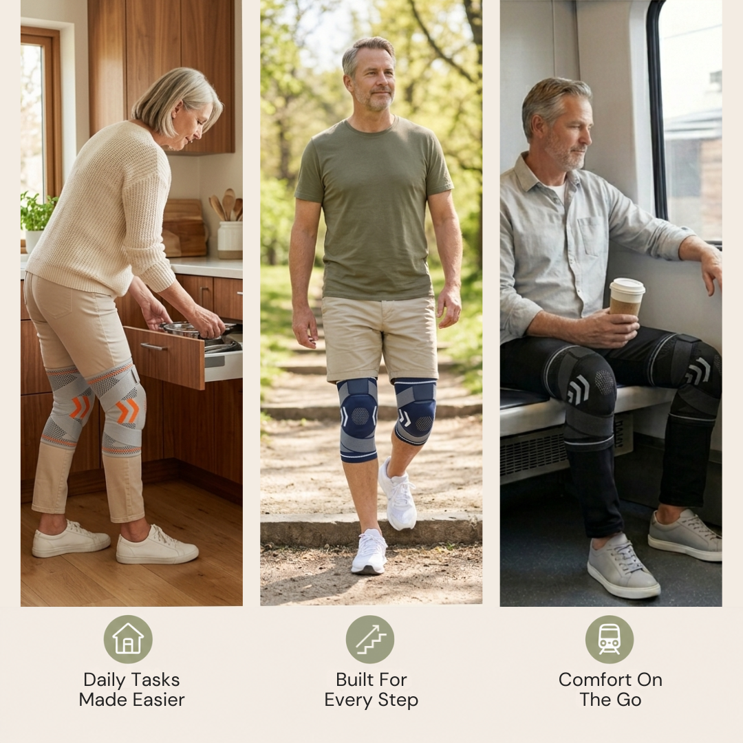 FLEXO Knee Support Sleeve - Support Your Knees And Stay Active