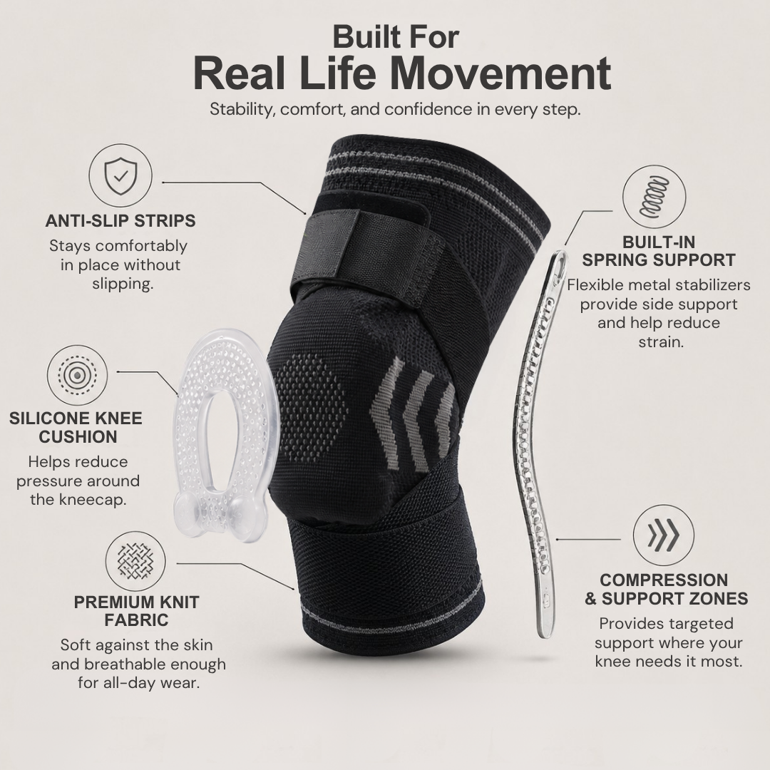 FLEXO Knee Support Sleeve - Support Your Knees And Stay Active